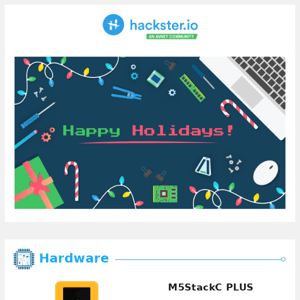 News from Hackster.io ❄️