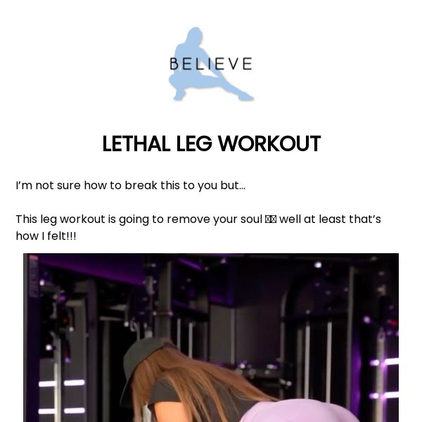 🔥 LETHAL Legs