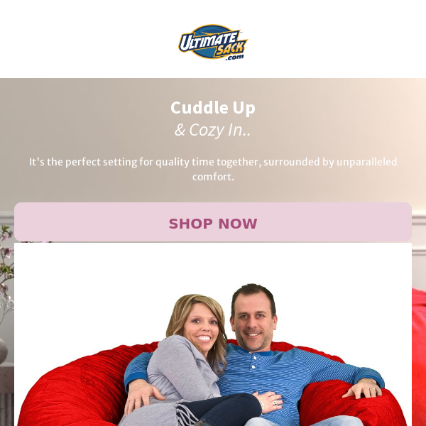 Cuddle Up.. & Cozy In. 💘