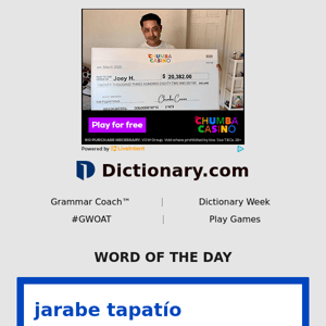 jarabe tapatío | Word of the Day