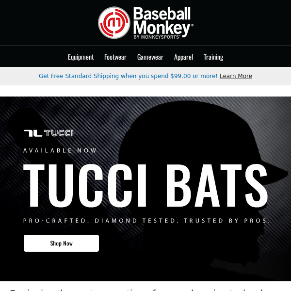 💥 Crush the Competition with Tucci Baseball Bats!