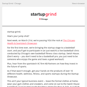 Game on, Startup Grind?