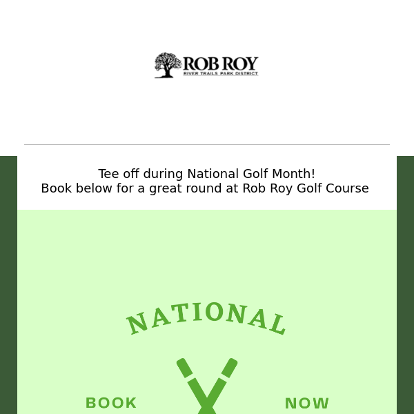 Tee off for National Golf Month
