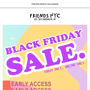 Early access 30% OFF Black Friday SALE starts now!📢