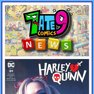 HARLEY QUINN #31 TERRIFICON EXCLUSIVE TIAGO DA SILVA VARIANT LIMITED TO 500 COPIES WITH NUMBERED COA - ON SALE TODAY FRIDAY 28th JULY AT 5pm /10pm GMT