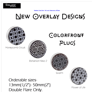 New Designs for your Earholes!