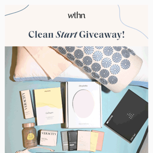 Enter To Win $1,140 Worth Of Wellness Essentials!