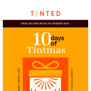 Celebrate Tintmas w/ our friends at BLUME🎁