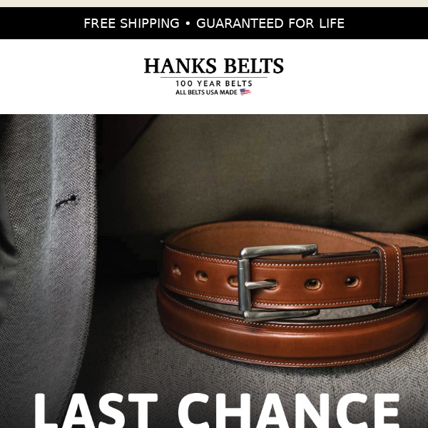 Mens Leather Bifold Wallet - Hanks Deluxe Bison Wallet - Free Shipping -  Hanks Belts