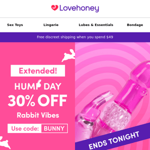 30% Off Rabbit Vibes - Extended!