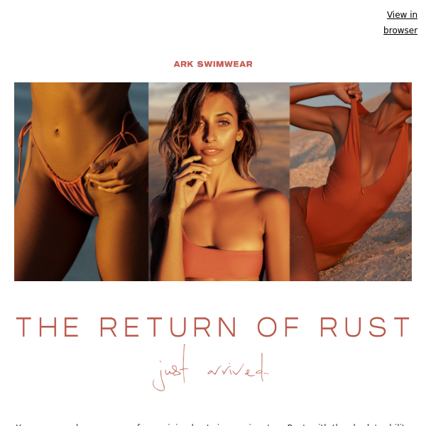 The wait is over. NEW Rust is here.