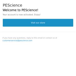 Welcome to PEScience