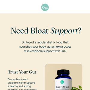 Need Bloat Support? 🫧