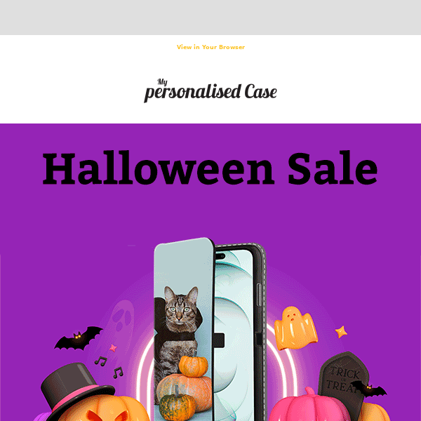 Halloween Sale starts today! 🎃🦇