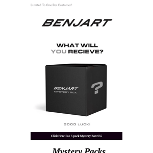 Benjart - Members Only Mystery Packs - 300 Available