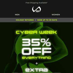 ❗️Cyber Week Starts NOW❗️