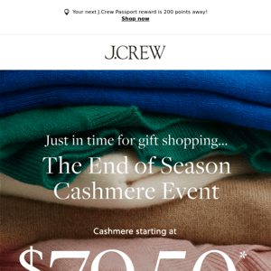 The best way to shop cashmere? With a sale upgrade…