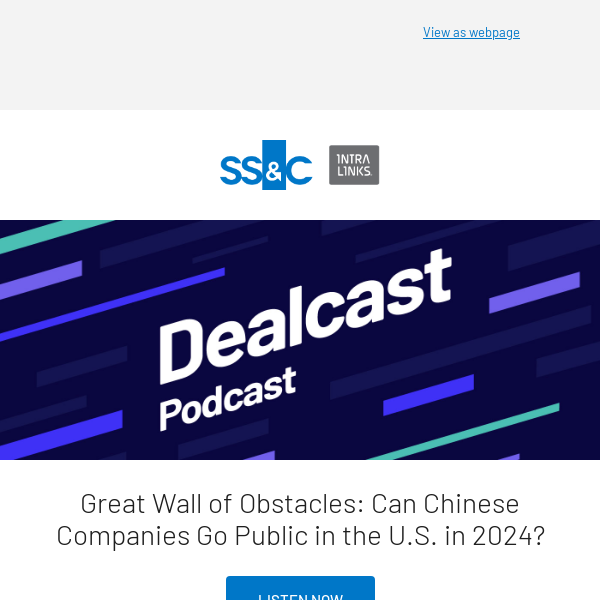 🎧 Great Wall of Obstacles: Can Chinese Companies Go Public in the U.S. in 2024?