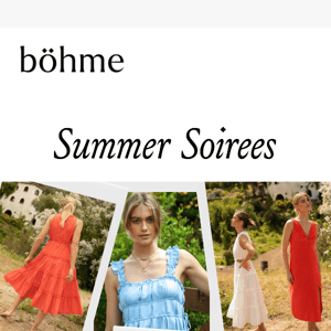 Your next SUMMER SOIREE DRESS👗☀️