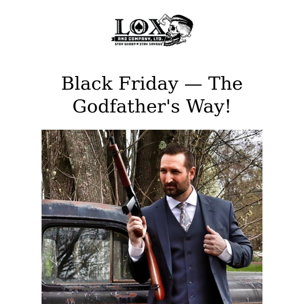 Don't Miss Out on the Lox Black Friday Weekend Event!