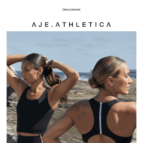 New In | Styles to flow, jump and sweat it out.