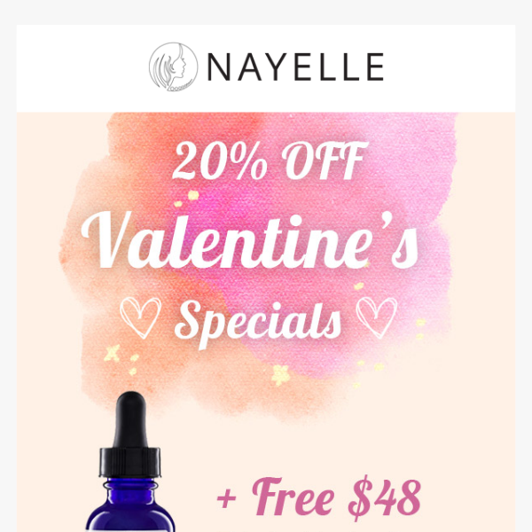 💕 Valentine's Specials are ON