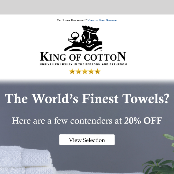 Are these the Finest Towels in the World?