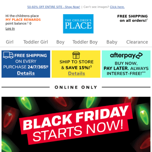 THE BEST BLACK FRIDAY DEALS are here!