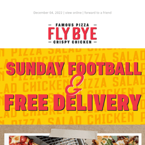 Free delivery & football?!