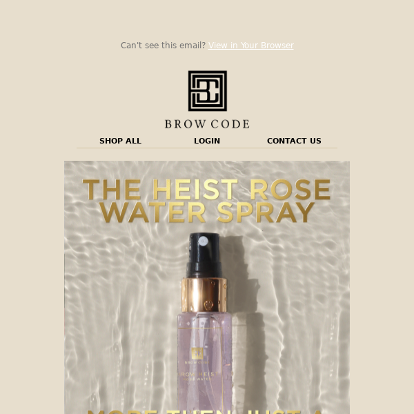 3 Ways to Use Heist Rose Water Spray 😱