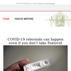 Is there really a Paxlovid COVID-19 rebound?