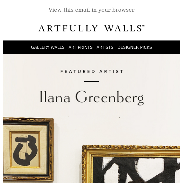 Featured Artist Ilana Greenberg