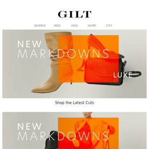 ON NOW: New Markdowns