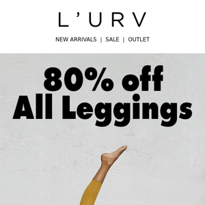 80% Off Leggings - Don't Miss Out! ⚡