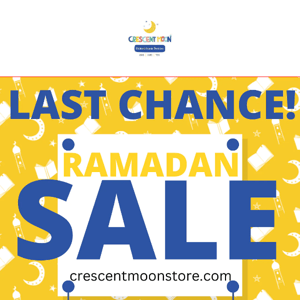 Crescent Moon Store LAST HOURS TO SAVE 15%