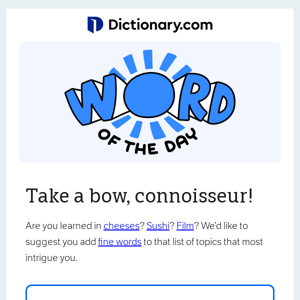 🤓 Let Today’s Word Of The Day Make You An Expert