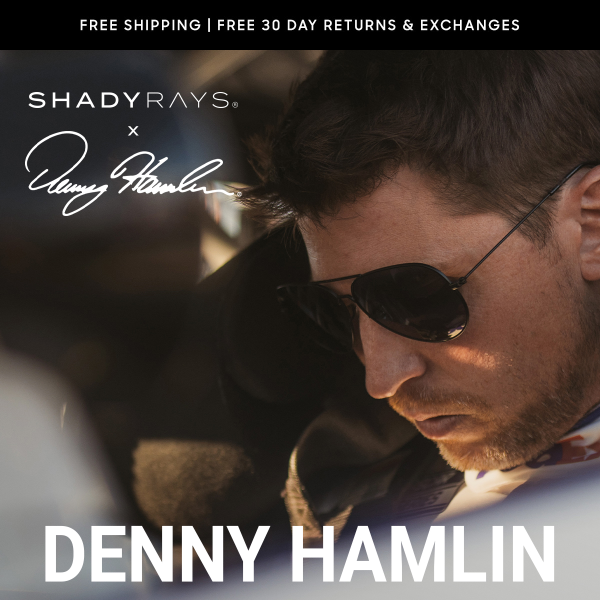 The Race is On 🏁 Denny Hamlin Limited Edition