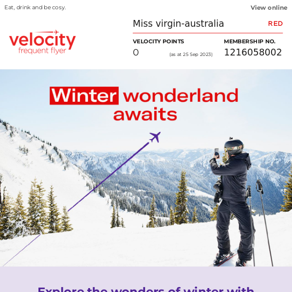 Virgin Australia, chill out with our global airline partners