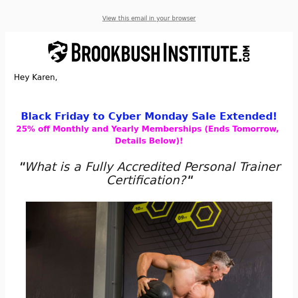 What is a Fully Accredited Personal Trainer Certification?