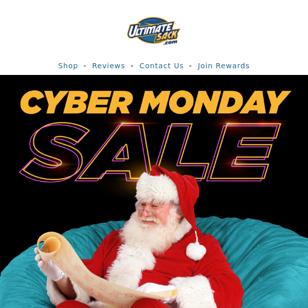 🎉 Cyber Monday Deal: 50% Off Bean Bag Chairs!