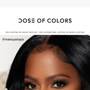 Shalya x Dose of Colors – New Limited Edition Collection