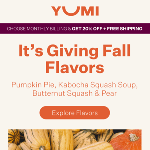 They're back! Fall flavors are here