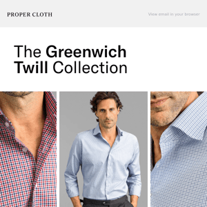 The Greenwich Dress Shirt Collection // Customer Favorites Back in Stock