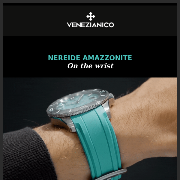 On the Wrist 🧊 Nereide Amazzonite