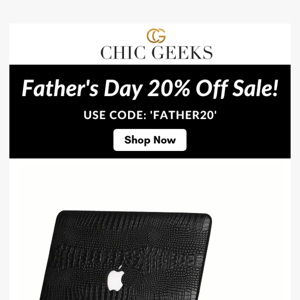 Save 20% Off Sitewide for Father's Day