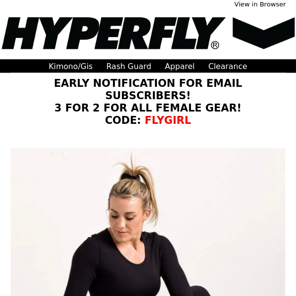 🚨3 FOR 2 - FREE FLYGIRL GEAR