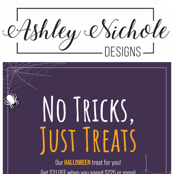 No Tricks, JUST a Halloween treat for you!