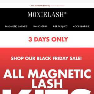 🖤 Black Friday Treat: Lash Kits Down to $29!