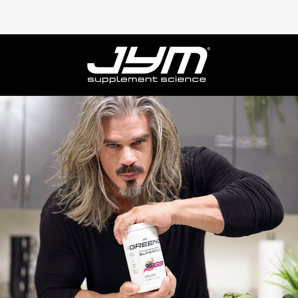 The Best JYM Deals Ever + Brand-New JYM Greens and JYM Hydration!