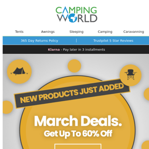 March Deals | MORE PRODUCTS JUST ADDED!